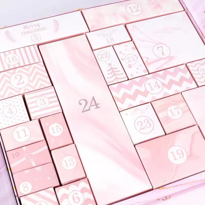 Kalėdinis advento kalendorius – dovanų dėžutė su 24 staigmenomis