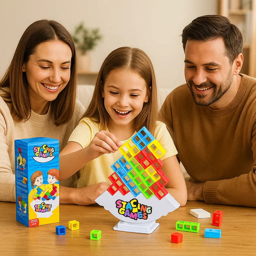 Bokštų statymo žaidimas