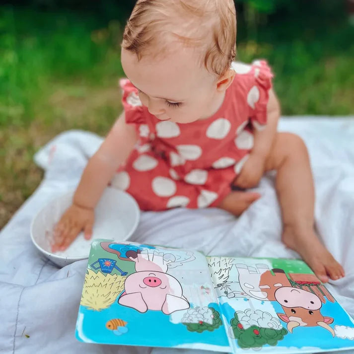 Vandens spalvinimo knygelė – Sek linijas!