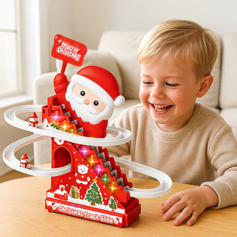 Kalėdų Senelio čiuožykla – greitis ir linksmybės viename