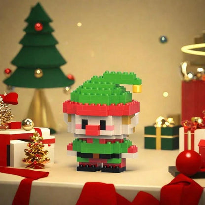 Kalėdiniai pikselių figūrėlių rinkiniai