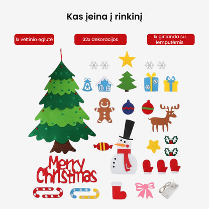 Interaktyvus Kalėdų eglutės rinkinys