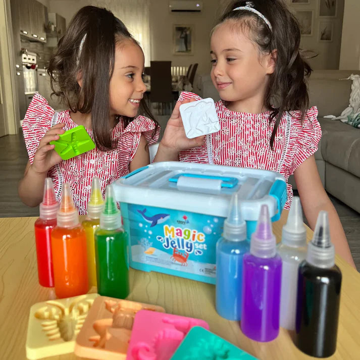 Stebuklingas gelis vandens nykštukams kurti – 4, 8 arba 12 spalvų