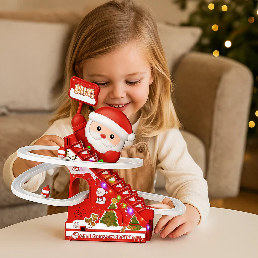 Kalėdų Senelio čiuožykla – greitis ir linksmybės viename