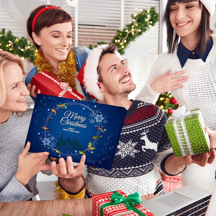 Žvejybinis advento kalendorius – 24 dienų staigmenų dėžutė