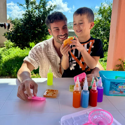 Stebuklingas gelis vandens nykštukams kurti – 4, 8 arba 12 spalvų