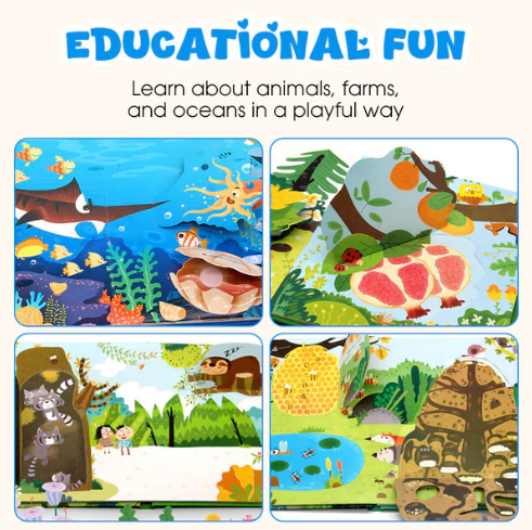 Interaktyvios 3D iššokančios knygos vaikams